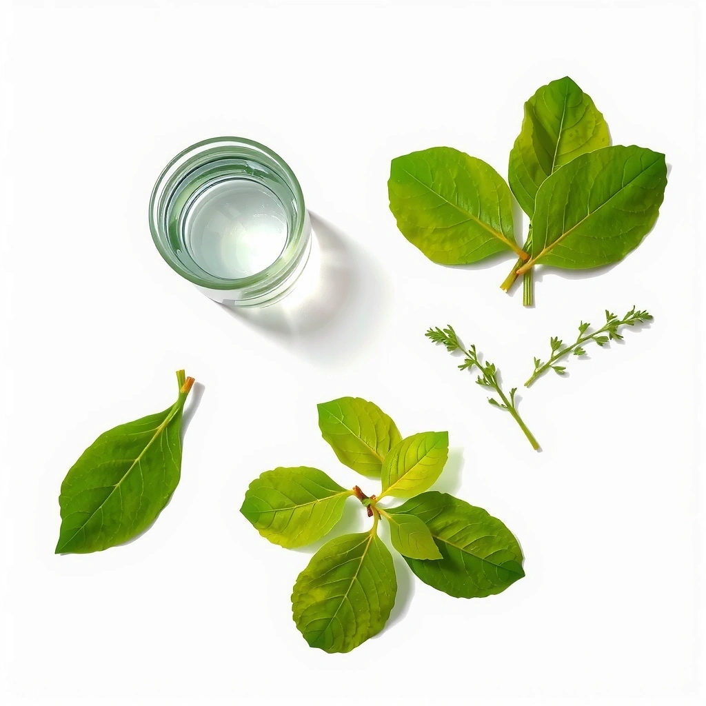 Padrões orgânicos abstratos em tons de verde